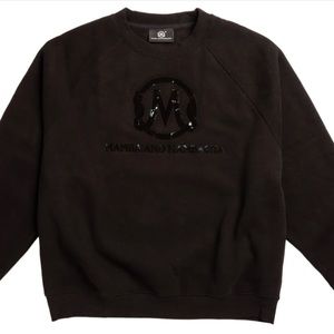 Mamba and Mambacita reflective logo sweatshirt